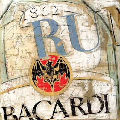 Lorenzo Crivellaro - Serigrafie - Happy rum - Serigrafia  TIRATURA: 200 + XX - cm 49x49 - Galleria Casa d'Arte - Bra (CN)