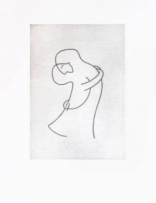 Melkio - Serigrafie - Hug - Fine Art Giclée  TIRATURA: 100 - cm 67x55 - Galleria Casa d'Arte - Bra (CN)
